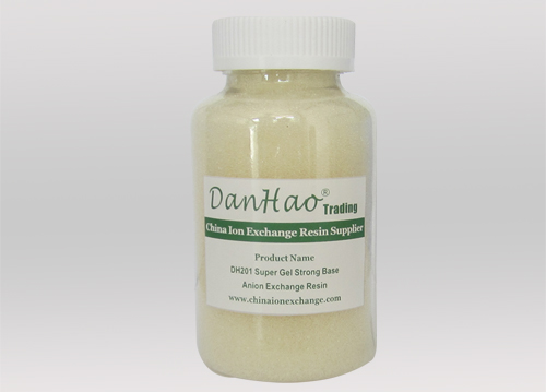 DH201 Super Gel Strong Base Anion Exchange Resin